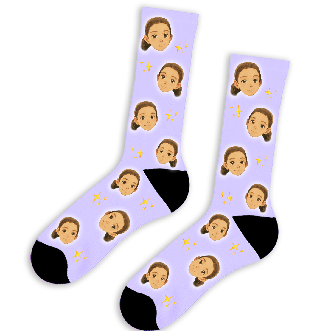 גרביים עם איור