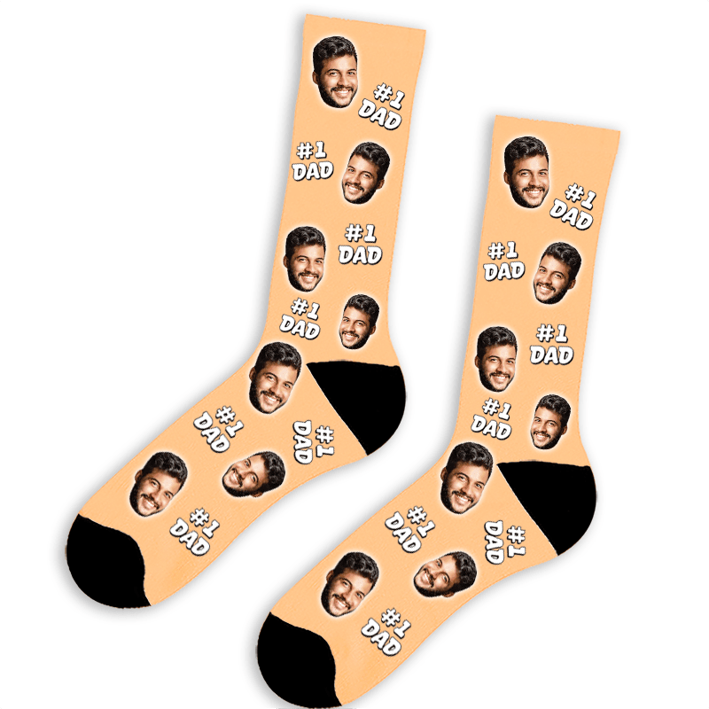 גרביים לאבא #1 - מתאים גם כמתנה לזוג