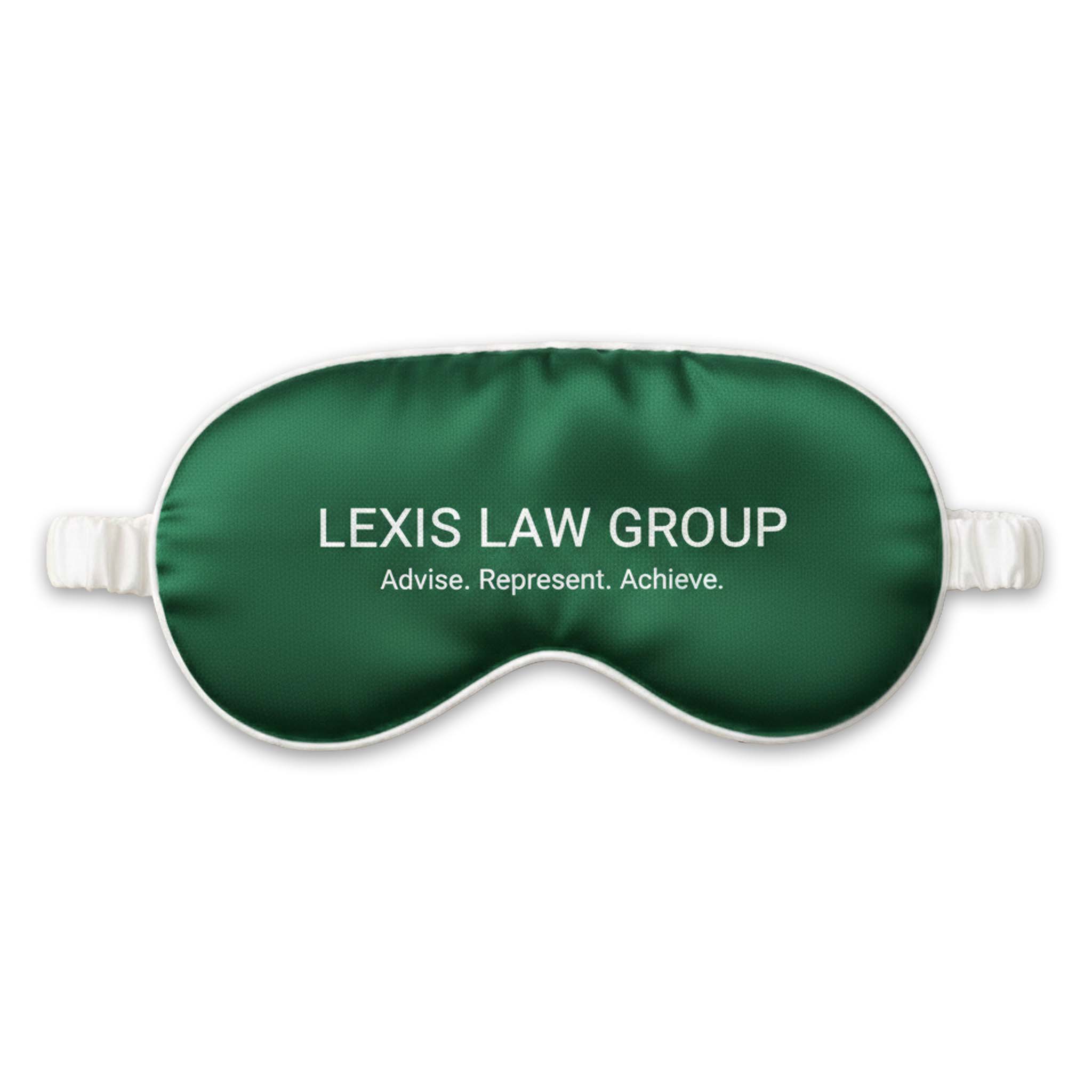 כיסוי עיניים ממותג לחברת עורכי דין