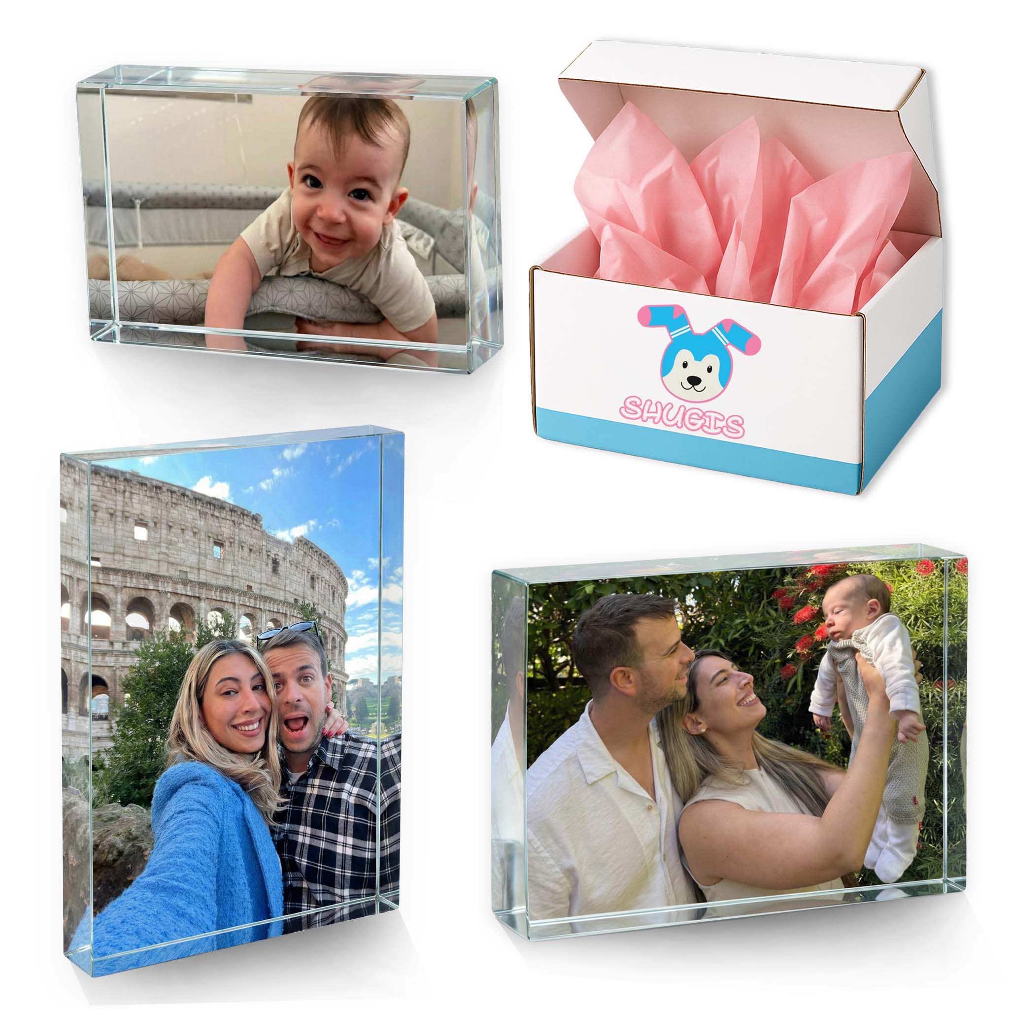 מארז בלוקים זכוכית