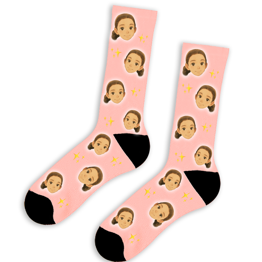 גרביים עם איור