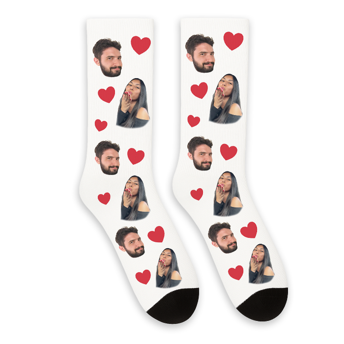 גרביים עם פרצופים