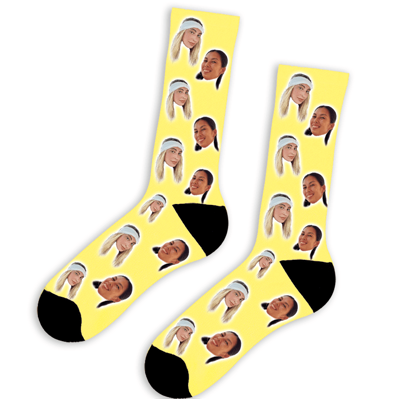 גרביים עם פרצופים | מתנה אישית בהדפסה מהירה