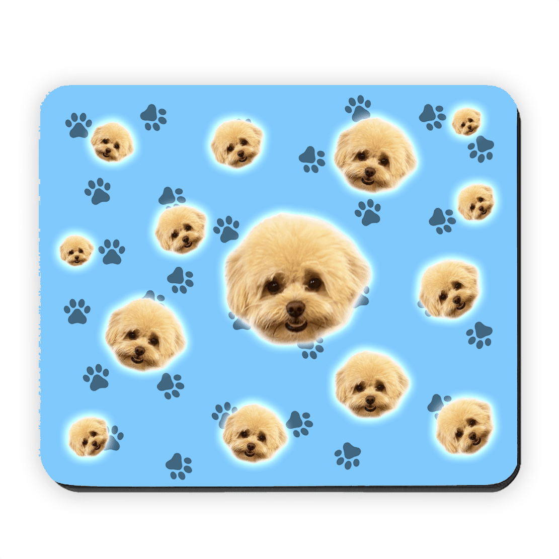 הכלב שלי על פד לעכבר - מתנה אישית בעיצוב מותאם