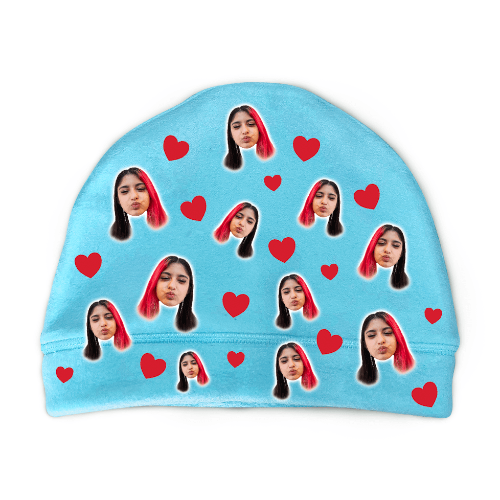 כובע לבבות - מתנה מקורית לחובבי אופנה