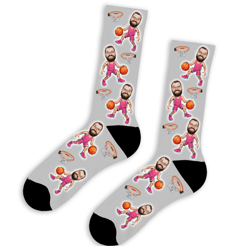 גרבי כדורסלן 🏀 | מתנה אישית בהדפסה מהירה