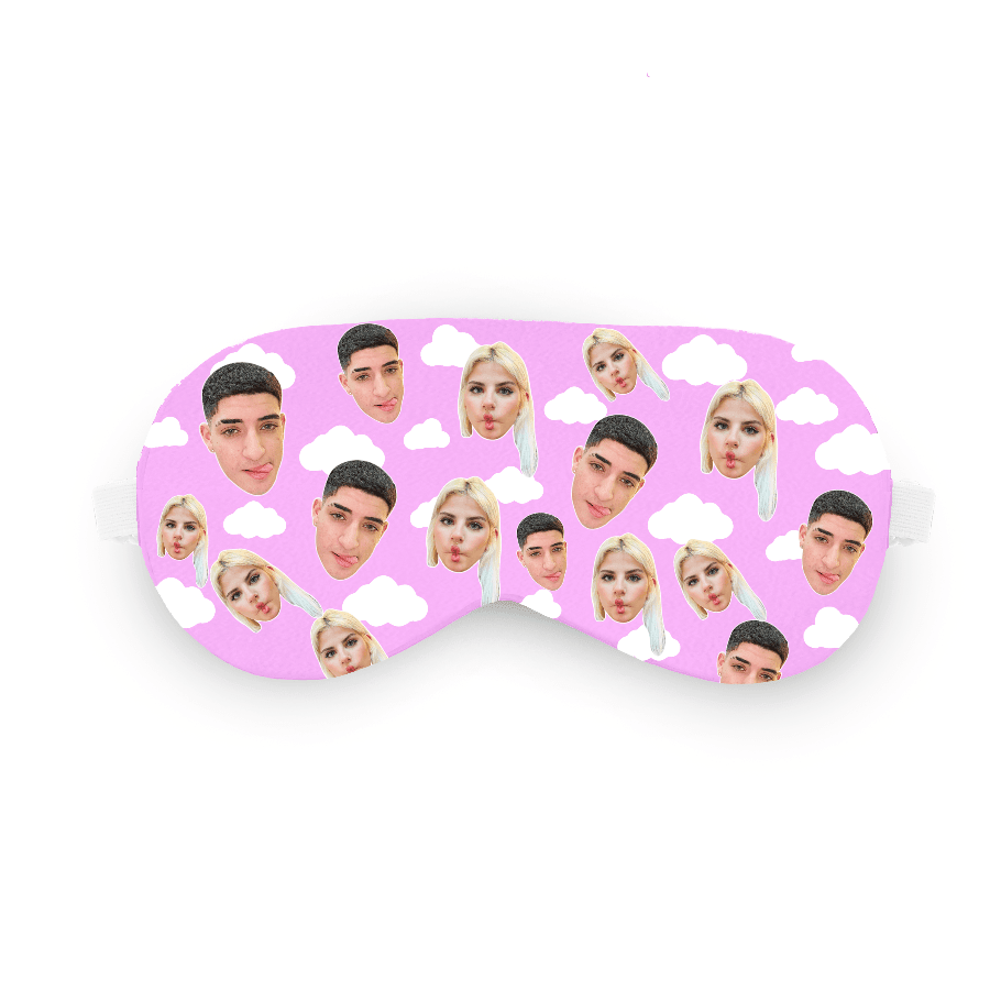 כיסוי עיניים בעננים - כיסוי עיניים בעיצוב אישי