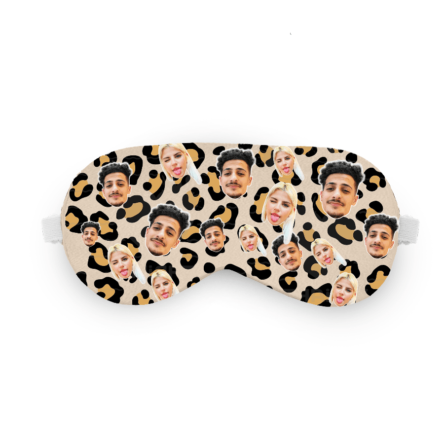 כיסוי עיניים מנומר - כיסוי עיניים בעיצוב אישי