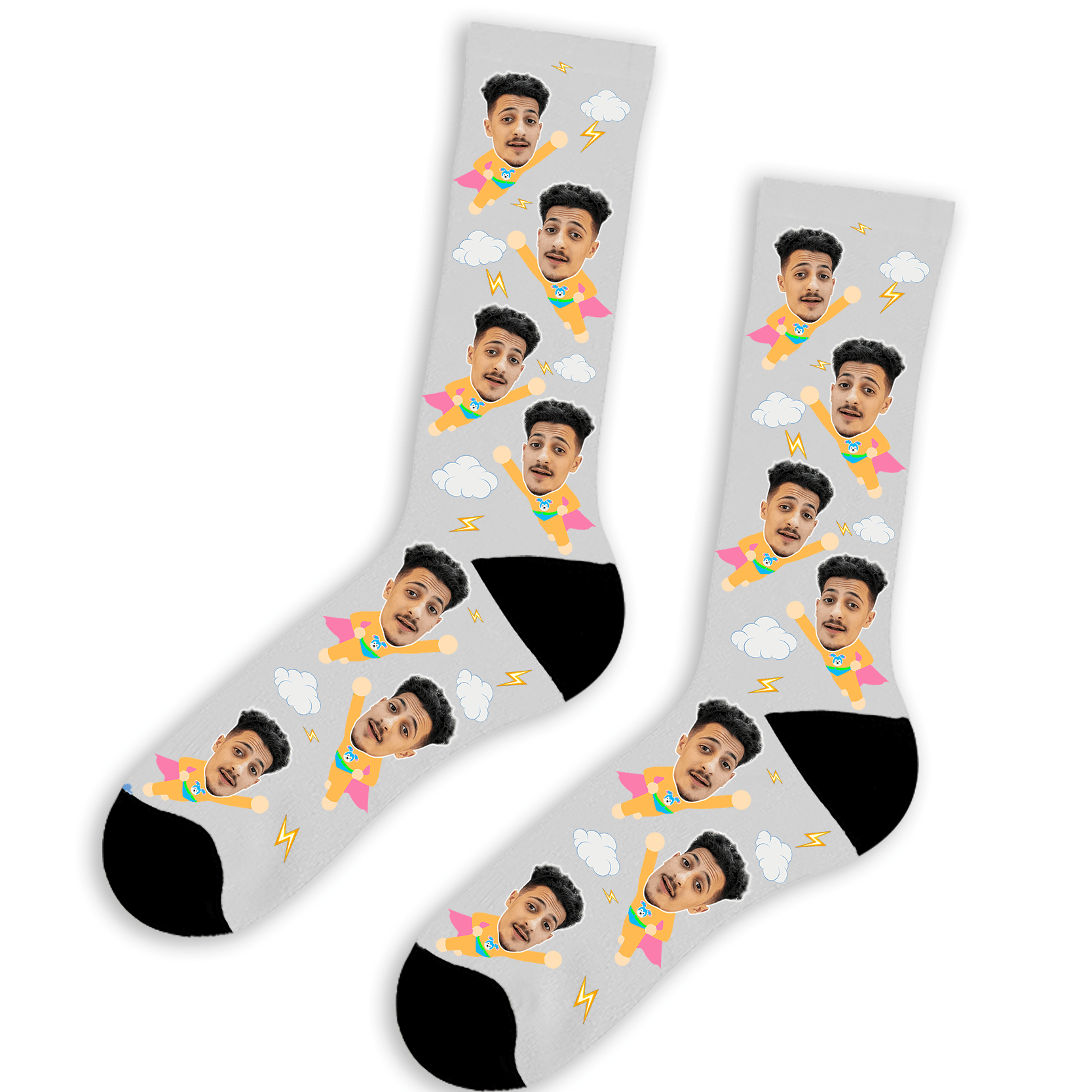 גרביים לגיבור העל - מתאים גם כמתנה לזוג