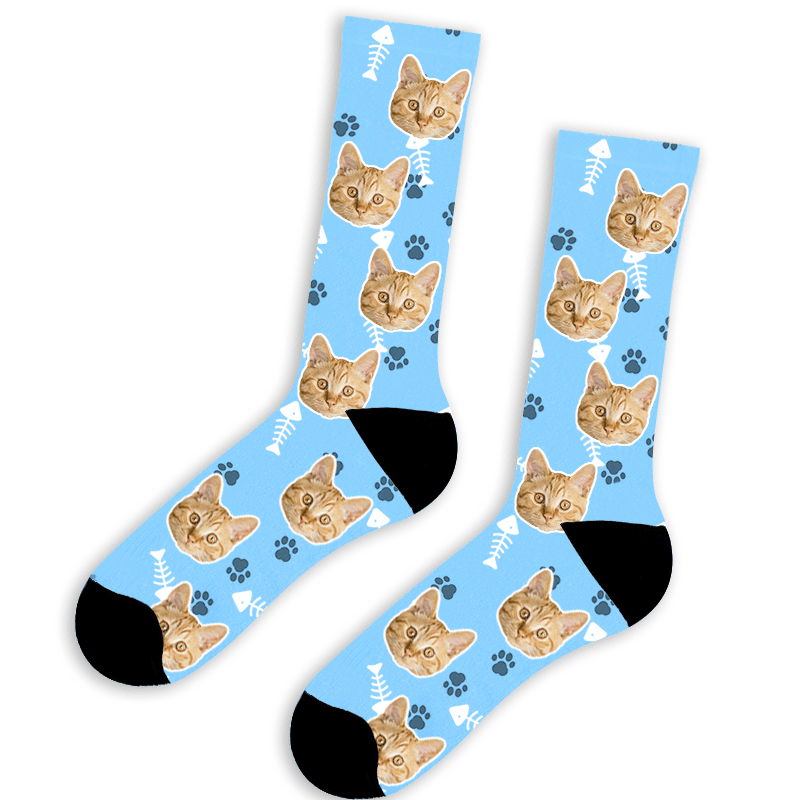 החתול שלי על גרביים - תמונה אמיתית של המוצר