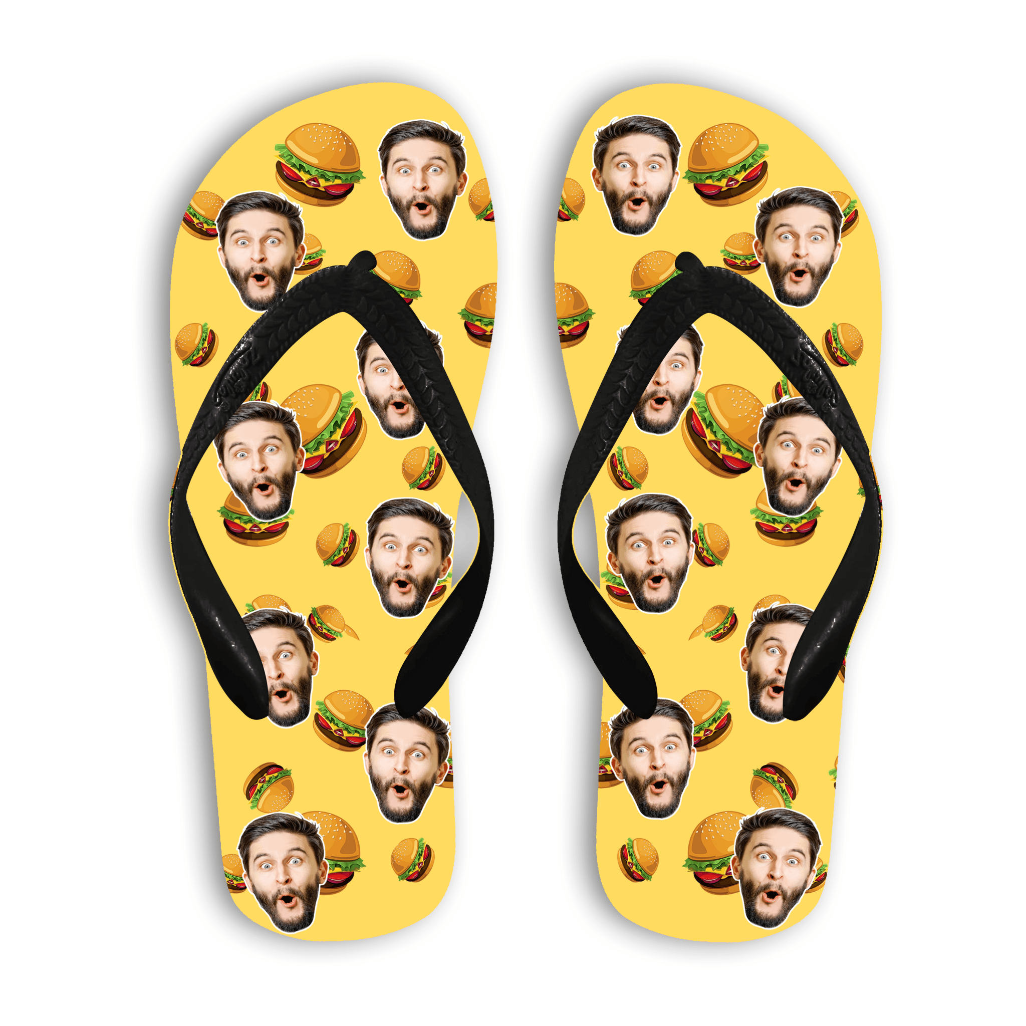 בורגר פליפ פייס - מתנה אישית בעיצוב מותאם