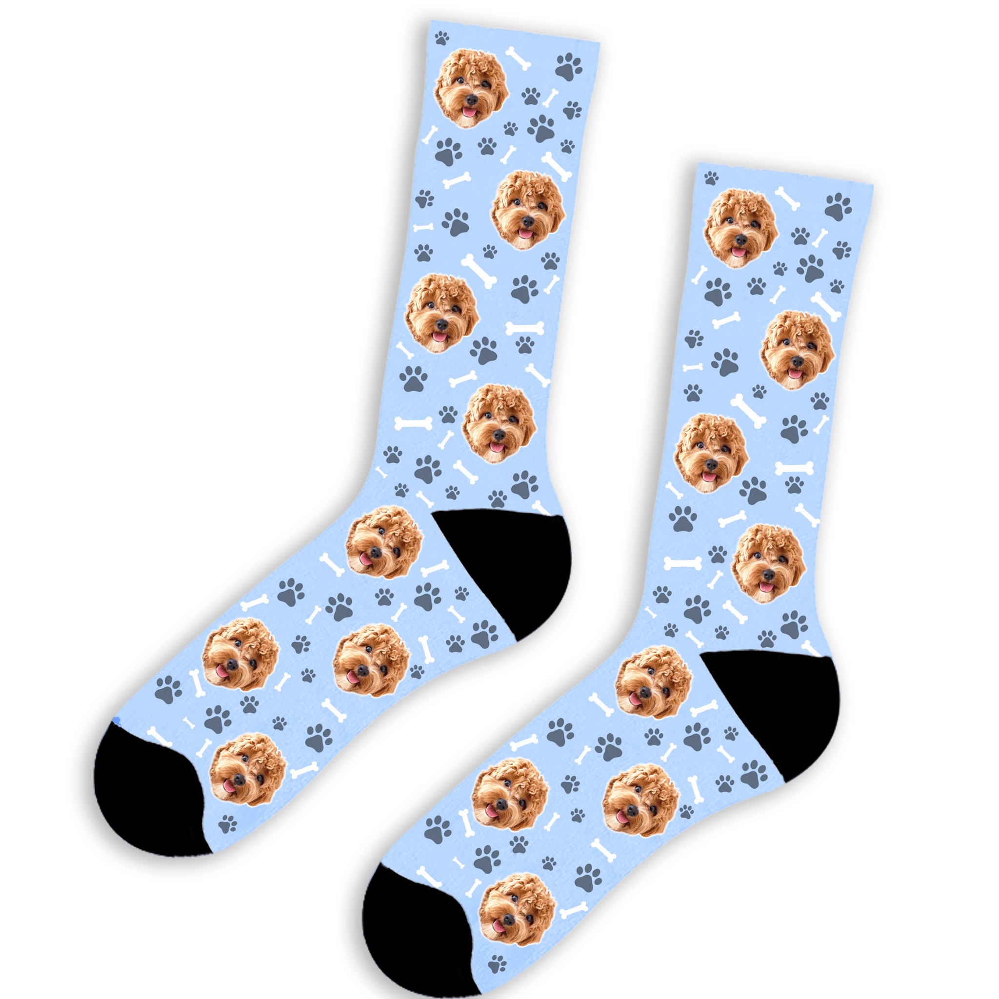 הכלב שלי על גרביים | מתנה אישית בהדפסה מהירה