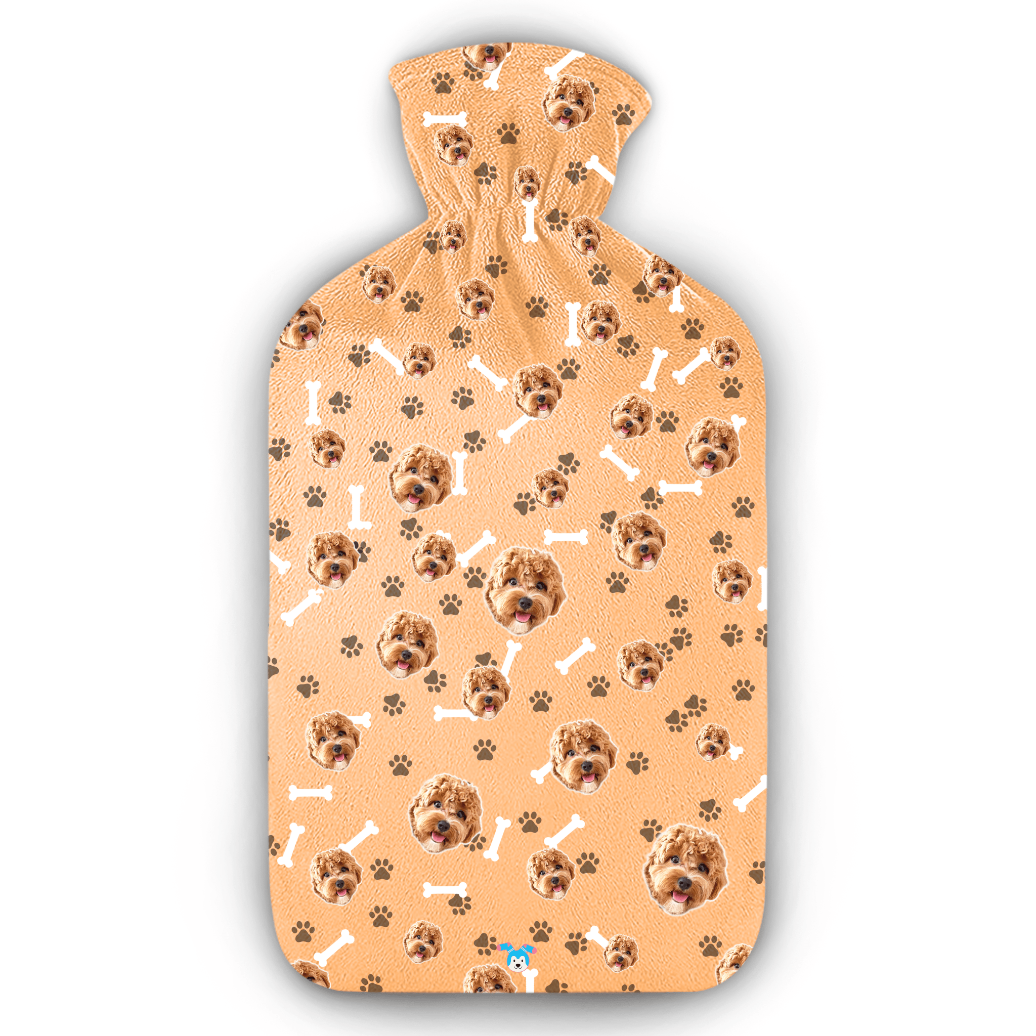 הכלב שלי על בקבוק מים חמים | שוגיס - בקבוק ממותג