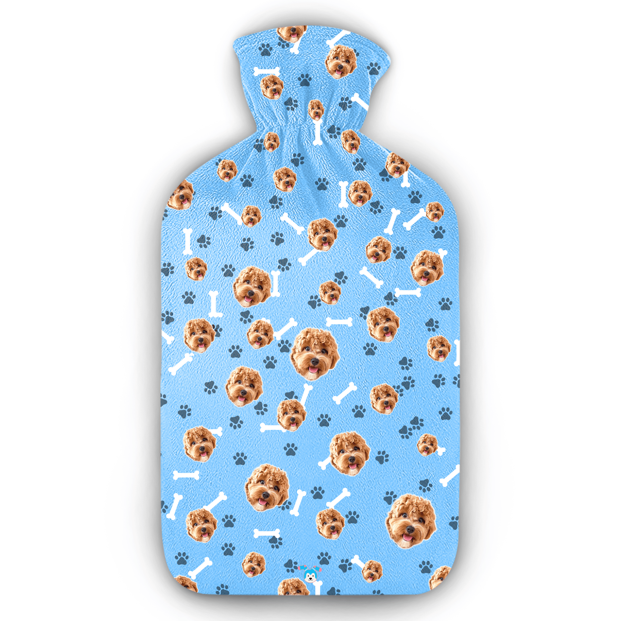 הכלב שלי על בקבוק מים חמים - בקבוק מים בעיצוב אישי