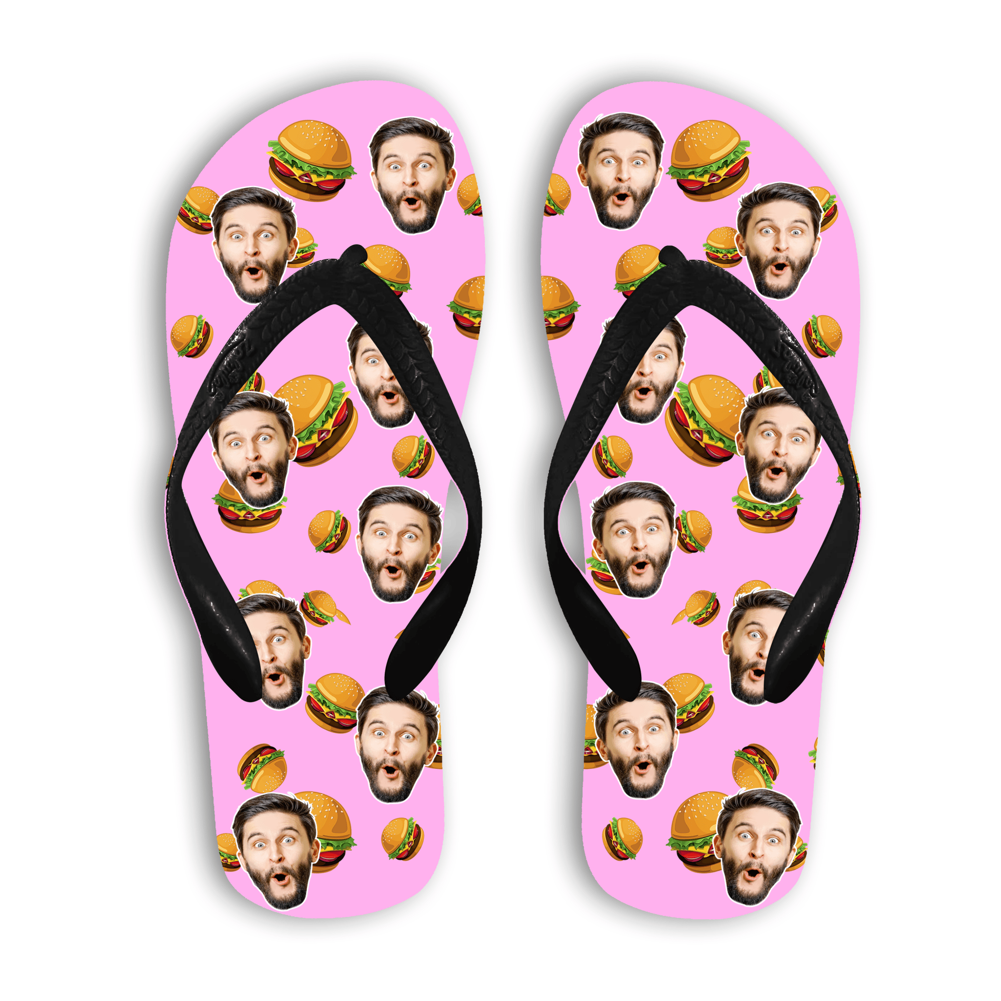 בורגר פליפ פייס - הדפסה איכותית בעיצוב אישי